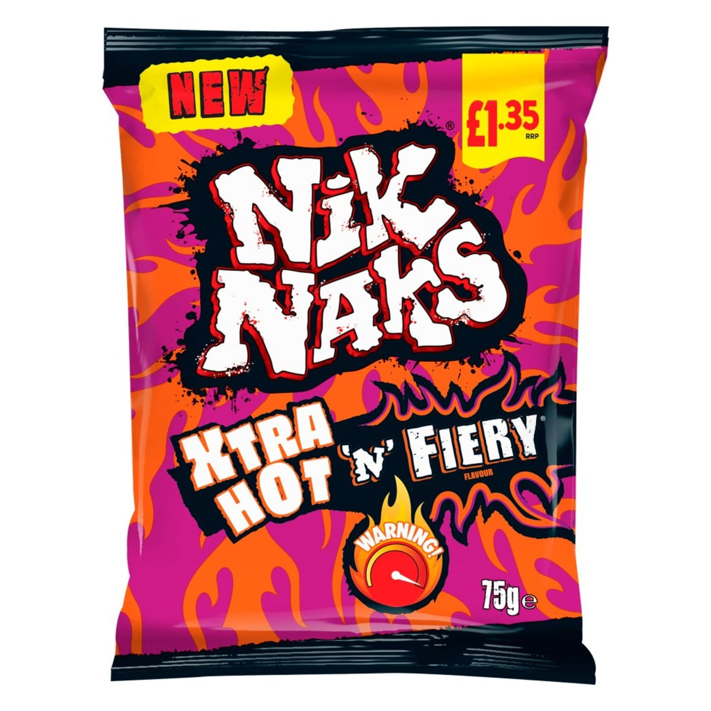 Nik Naks Xtra Hot 'N' Fiery Flavour