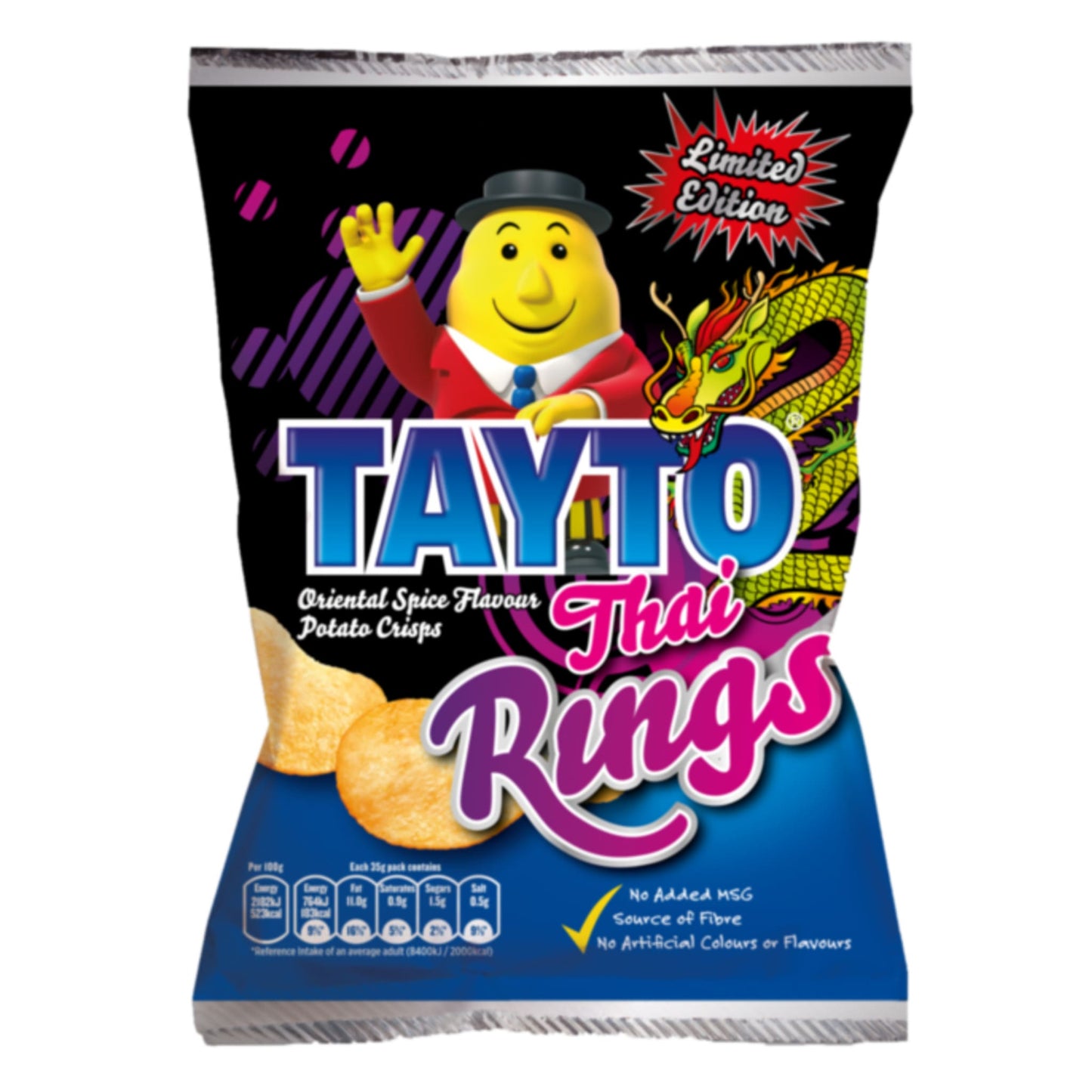 Tayto Limited Edition Thai Rings Flavour