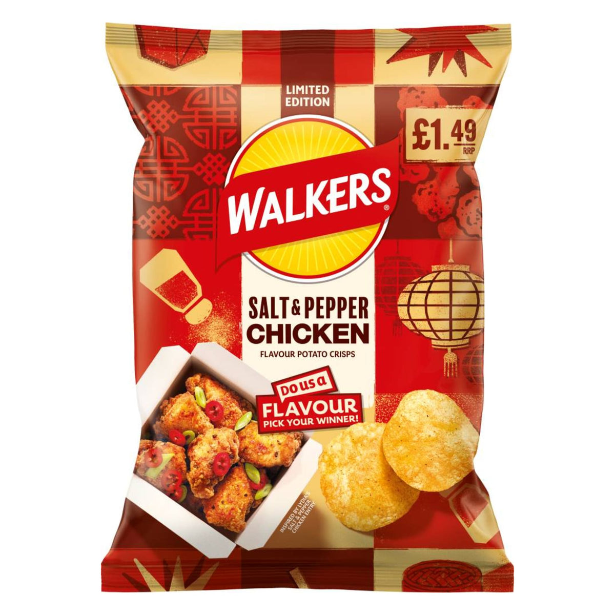 Walkers Salt & Pepper Chicken Flavour Crisps