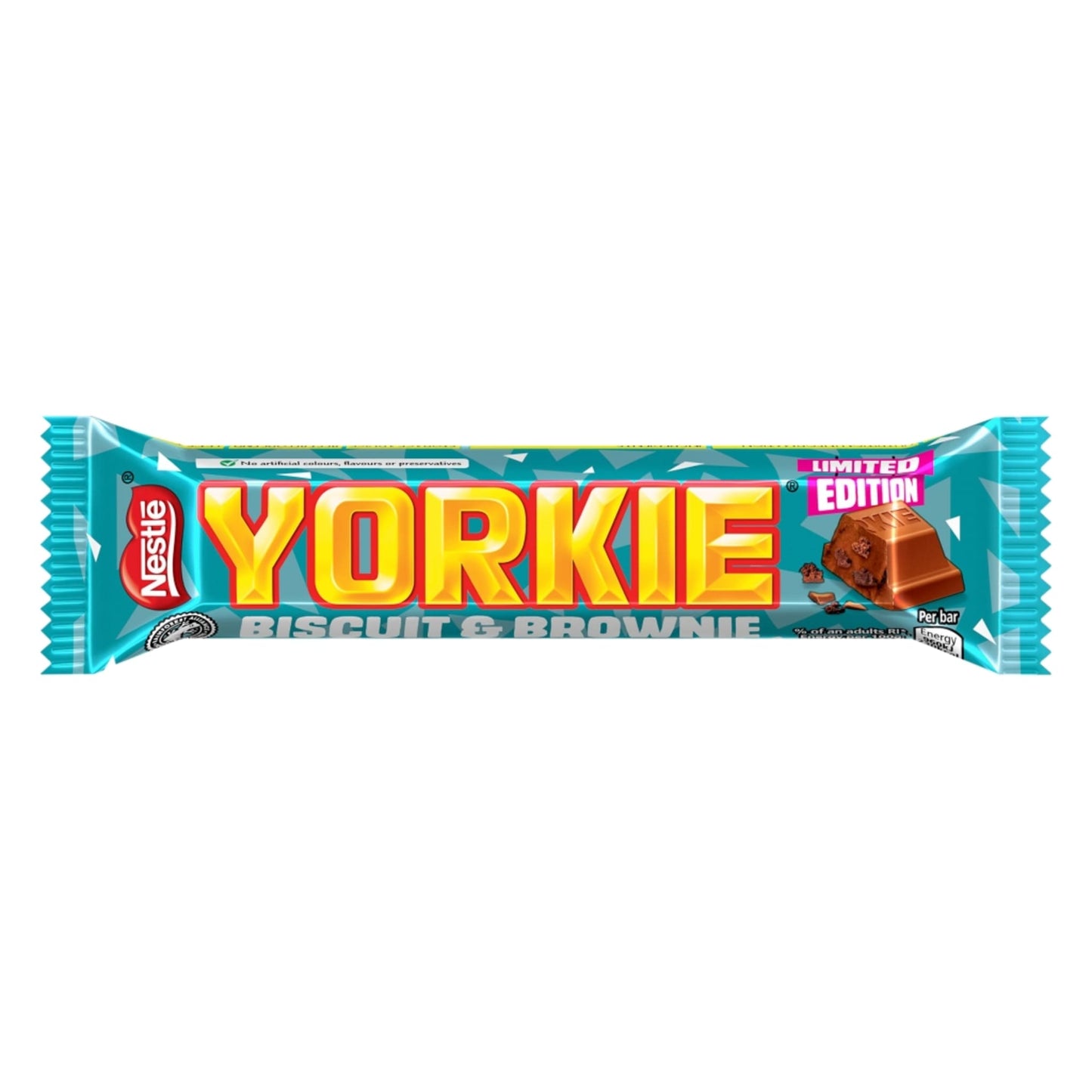 Yorkie Biscuit & Brownie Chocolate Bar
