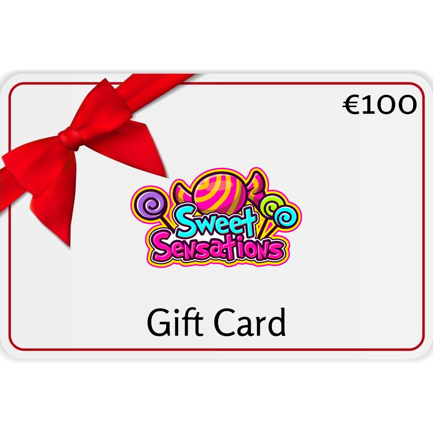 Sweet Sensations €100 Gift Card