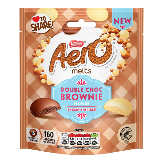 Aero Double Choc Brownie Pouch