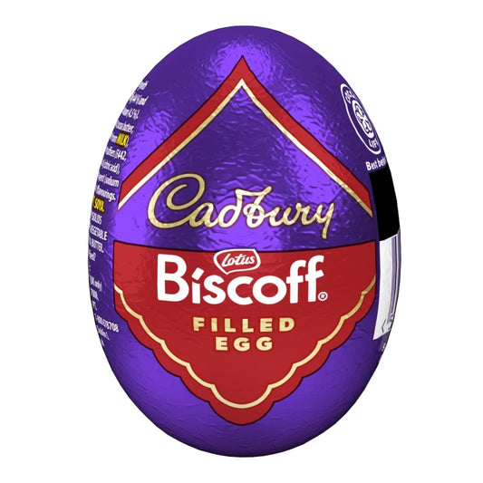 Cadbury Biscoff Filled Egg