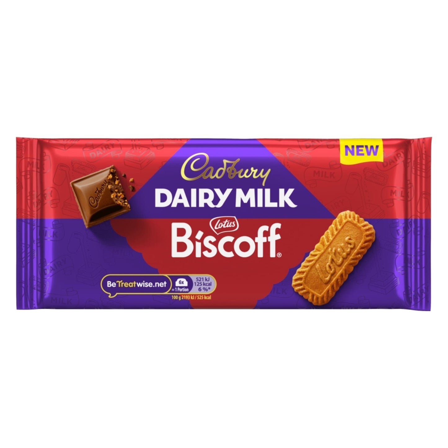 Cadbury Dairy Milk With Biscoff Bar