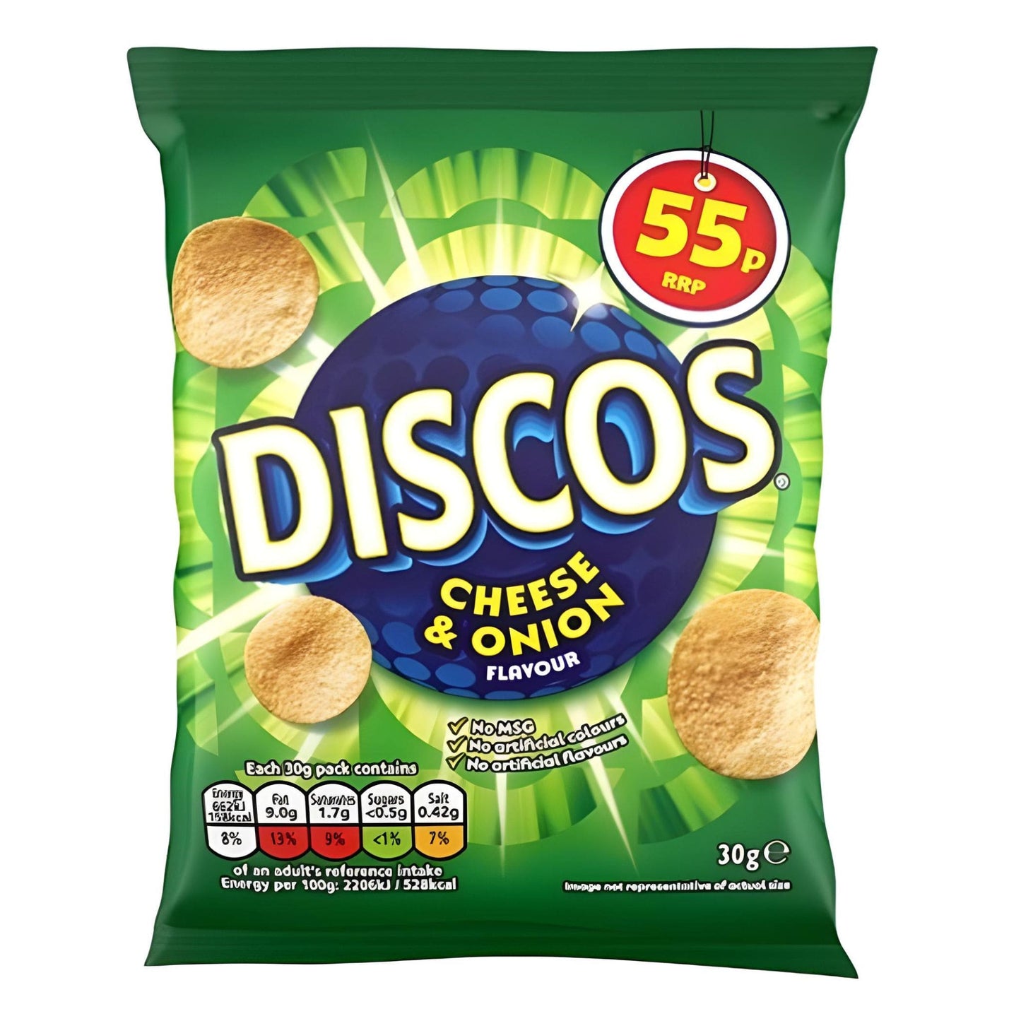 Discos Cheese & Onion