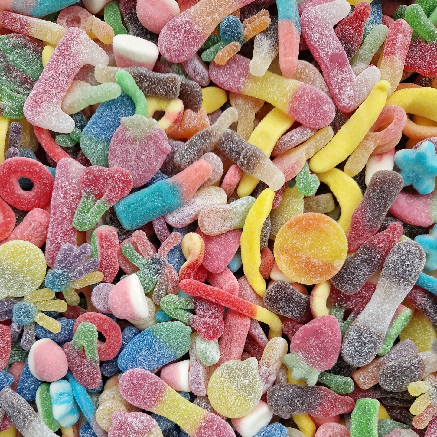 Sweet Sensations Fizzy Mix 1Kg Sweets Bag