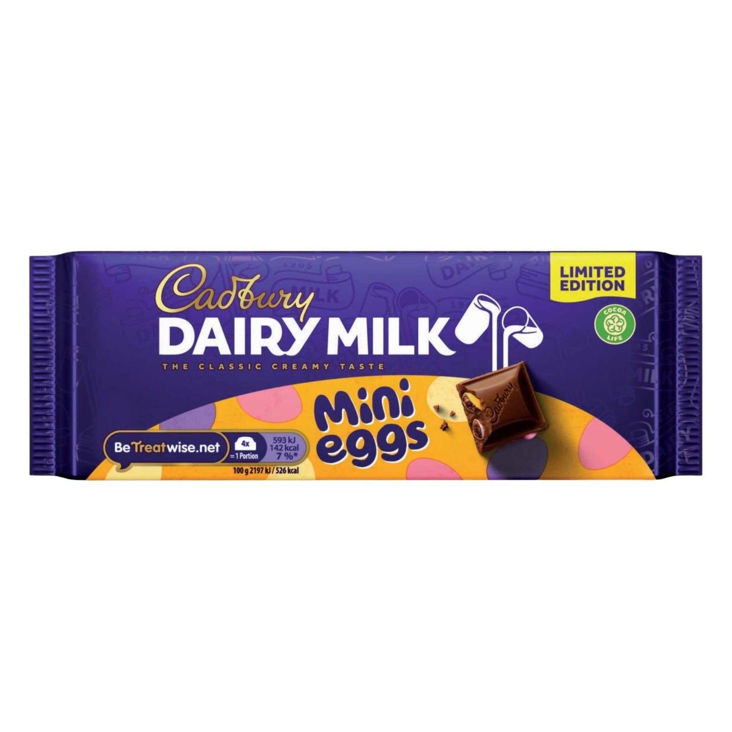 Irish Cadbury Dairy Milk Mini Eggs Bar
