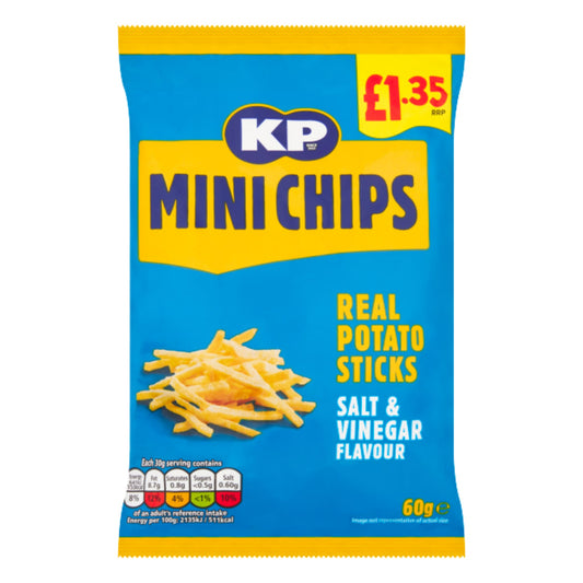 KP Mini Chips Salt & Vinegar Flavour