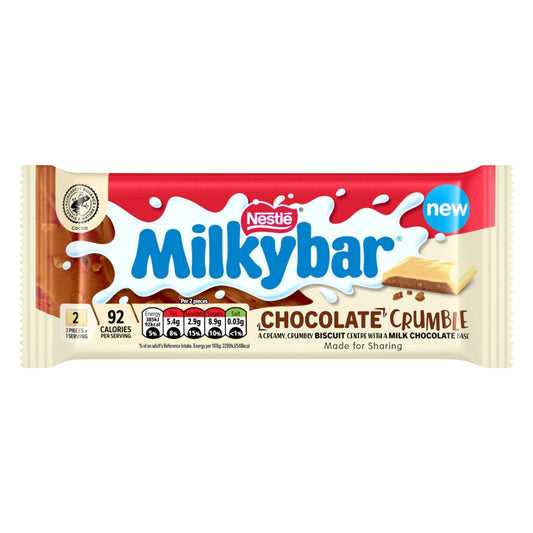 Milkybar Chocolate Crumble Bar