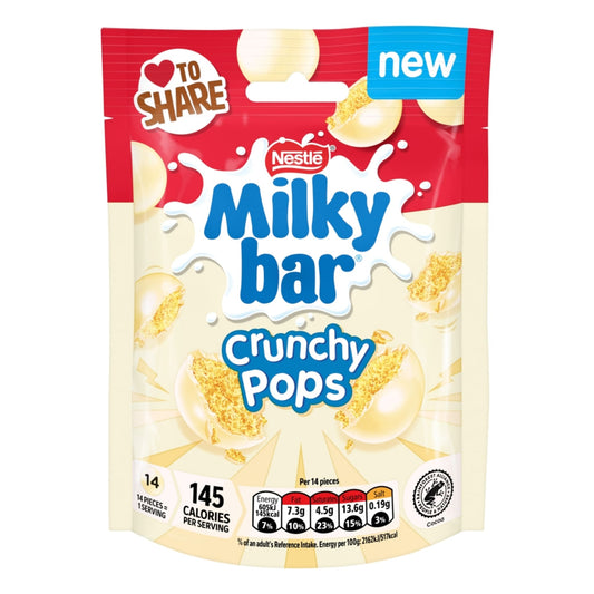 Milkybar Crunchy Pops Pouch