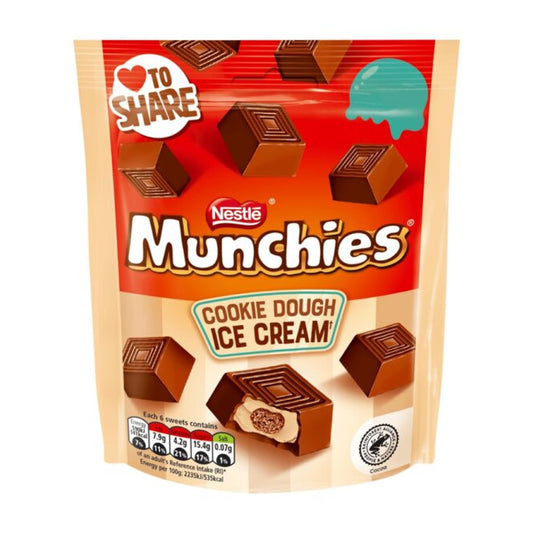 Munchies Cookie Dough Ice Cream Pouch