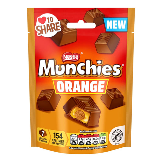 Munchies Orange Pouch