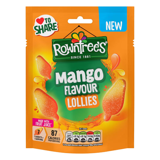Rowntree's Mango Flavour Lollies
