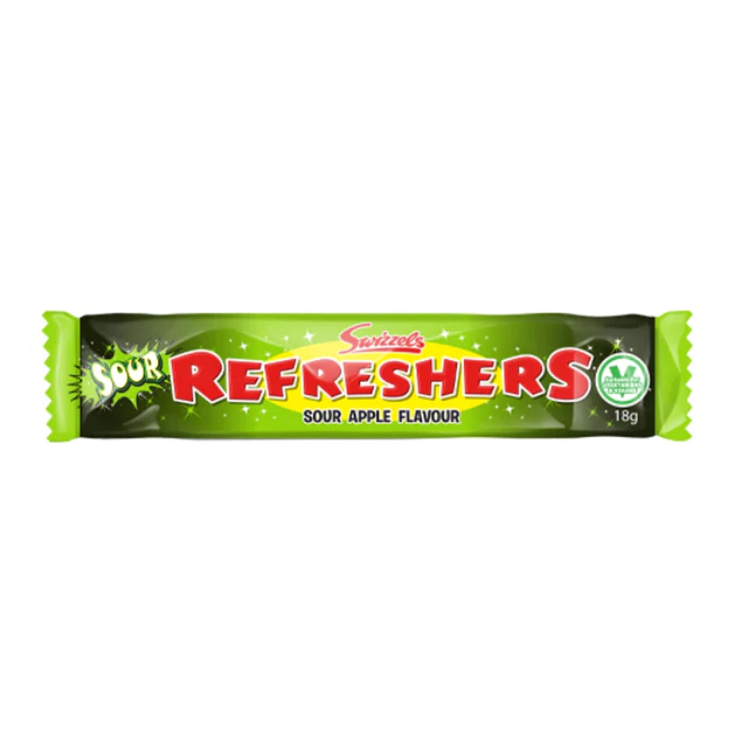 Refreshers Sour Apple Chew Bar