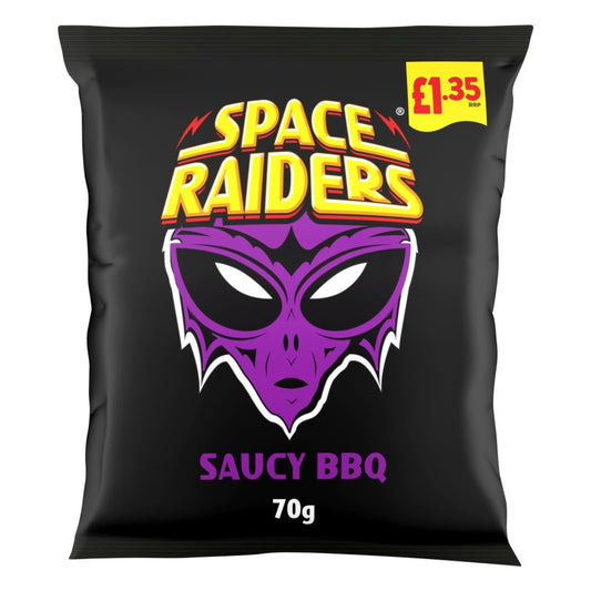 Space Raiders Saucy BBQ Flavour