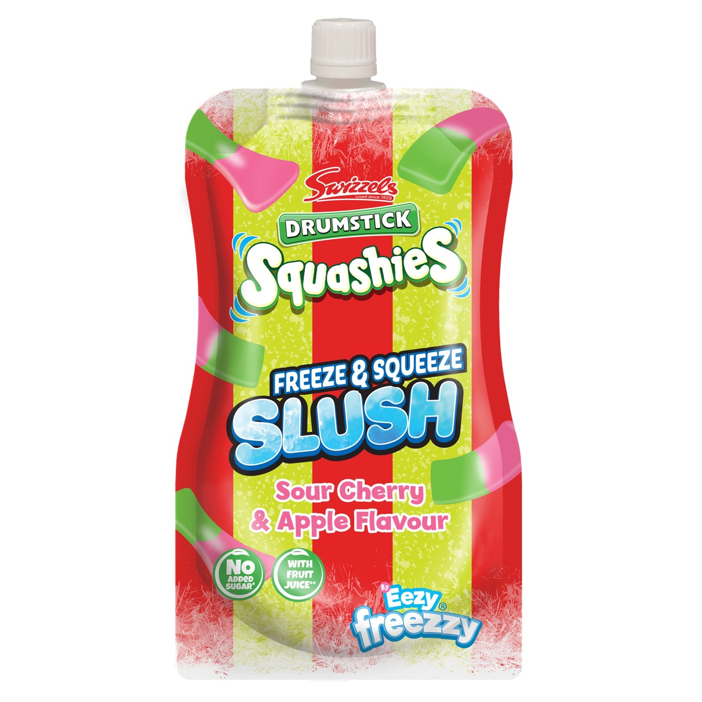 Swizzels Drumstick Squashies Sour Cherry & Apple Flavour Slush | 250ml