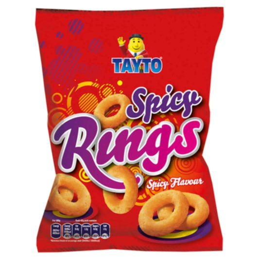 Tayto Spicy Rings crisps