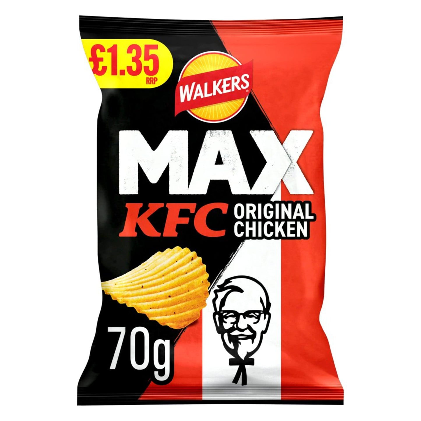 Walkers Max KFC Original Recipe Chicken Flavour
