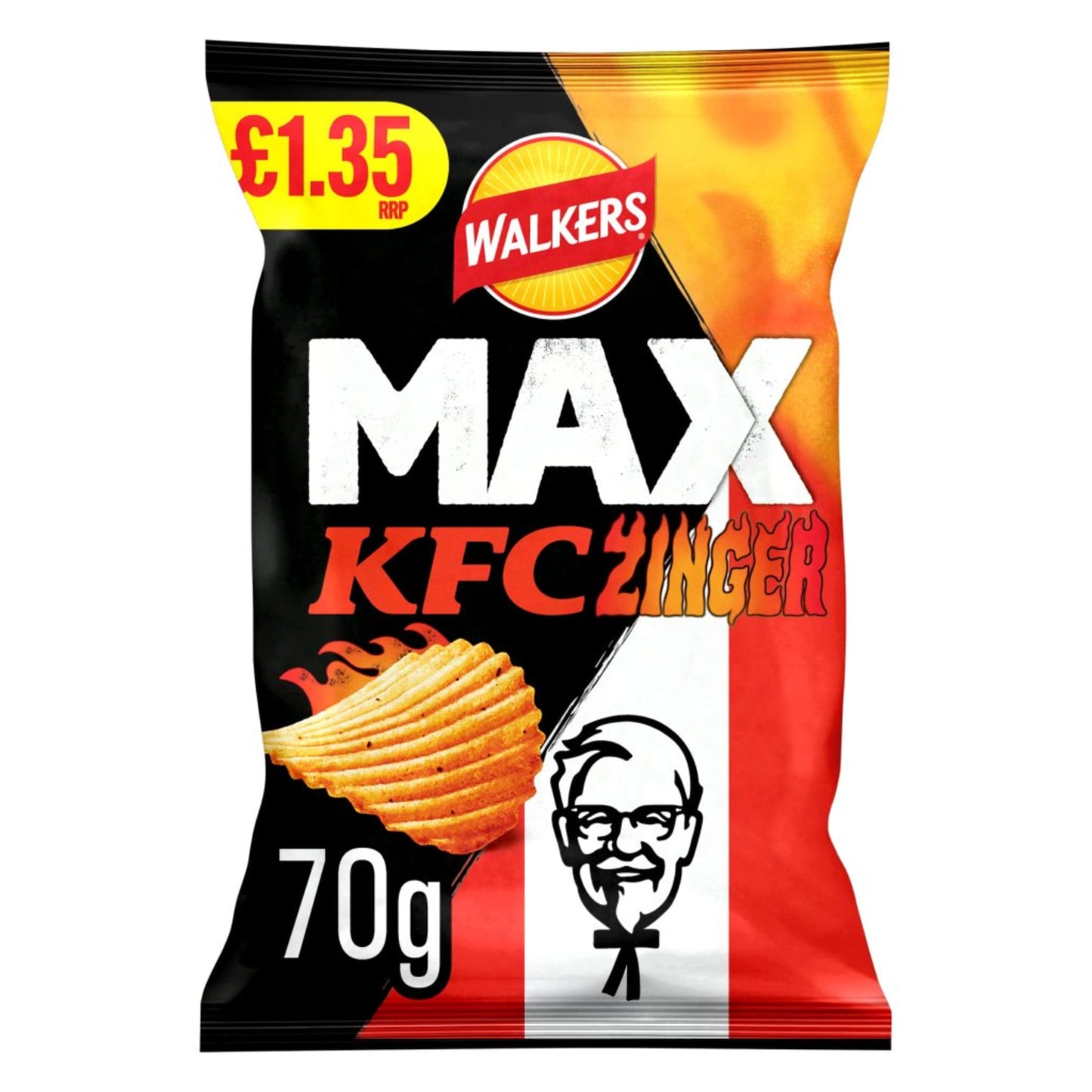 Walkers Max KFC Zinger Flavour