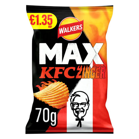Walkers Max KFC Zinger Flavour